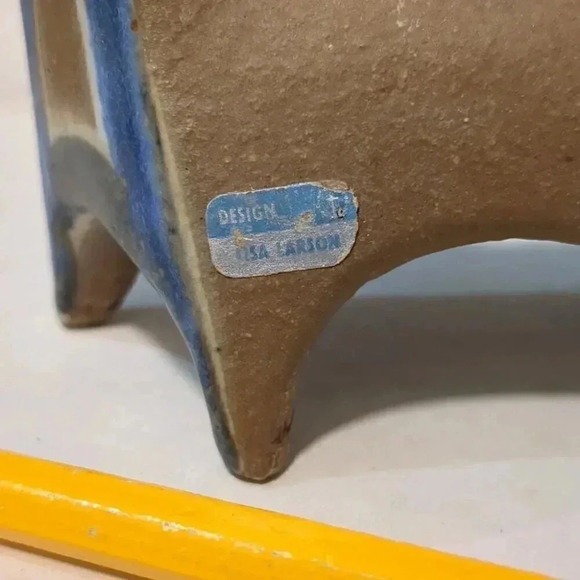 Horse figurine by Lisa Larson - Picture 4 of 6